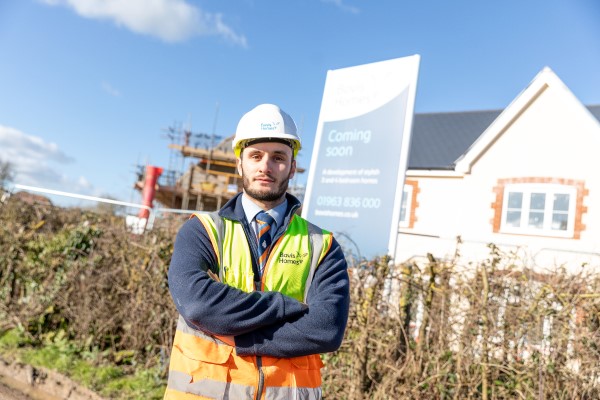 Ex-Royal Marine so passionate about new career in the housebuilding industry – he buys a new-build!